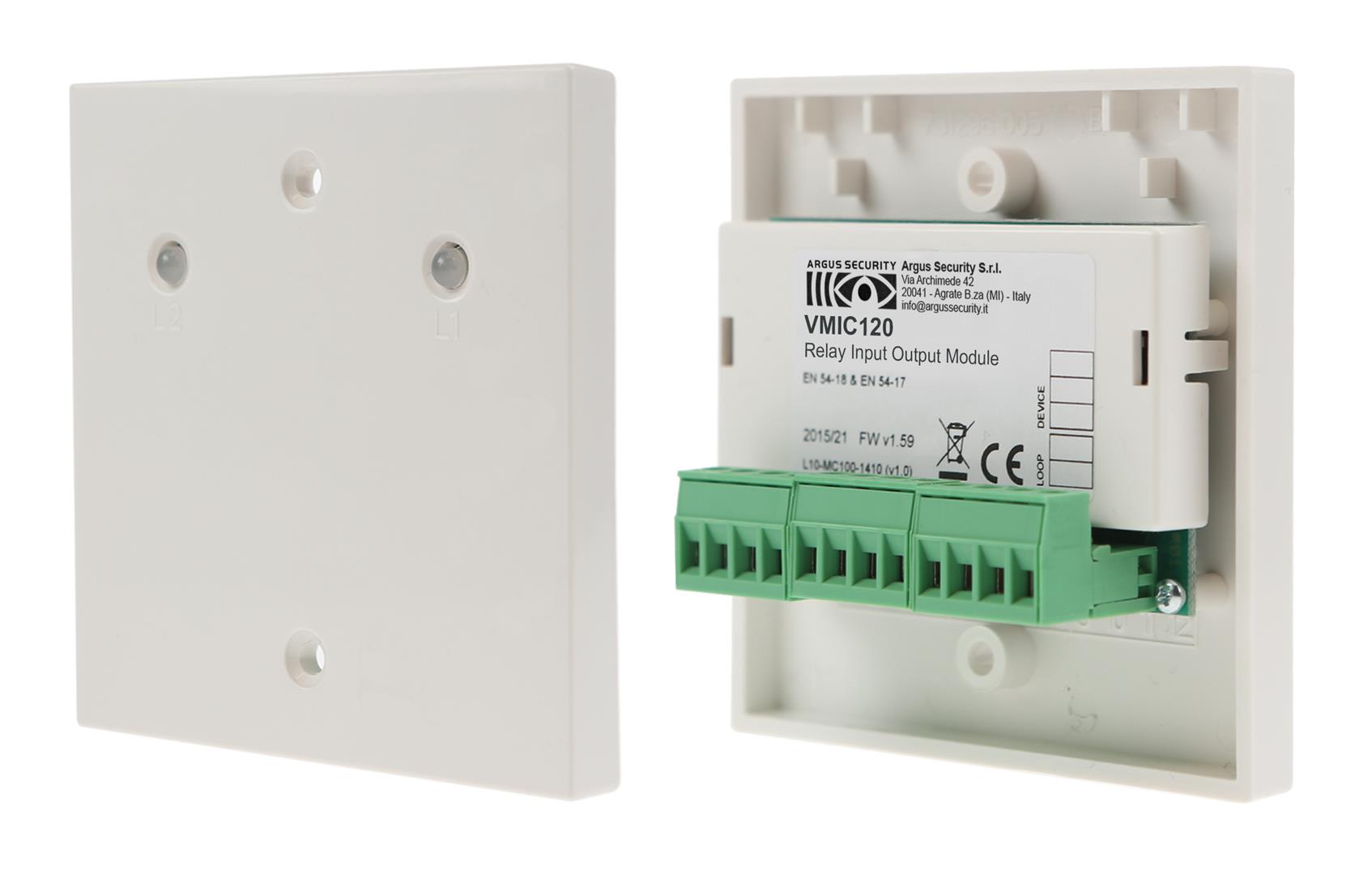 INTELLIGENT INPUT AND RELAY OUTPUT MODULE (PLATE MOUNT)